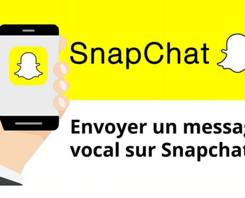 comment envoyer un message vocale sur snapchat