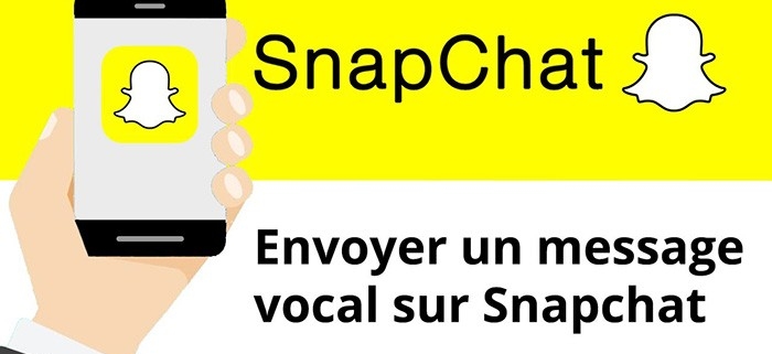 comment envoyer un message vocale sur snapchat