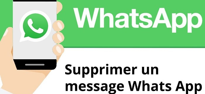 comment supprimer un message whatsapp