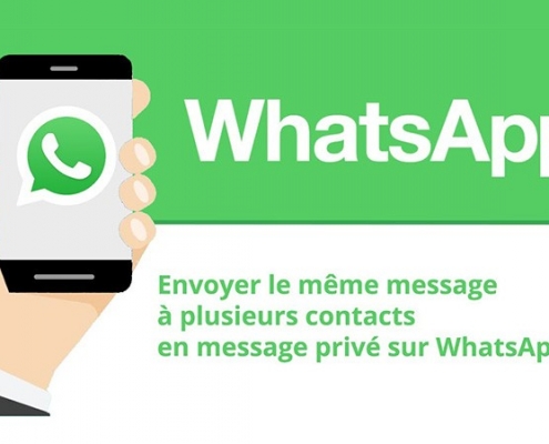 comment envoyer le même message à plusieurs contacts sur WhatsApp