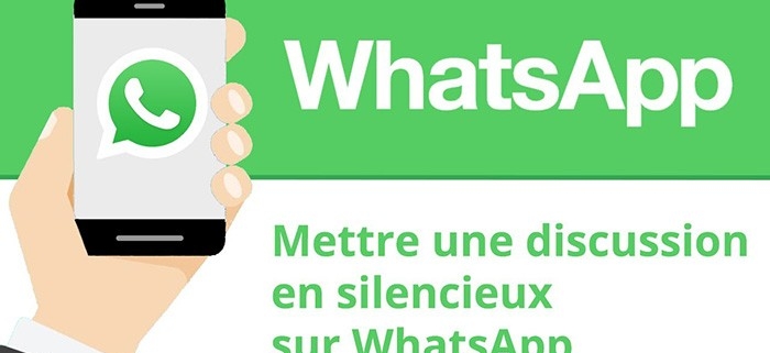 comment mettre une discussion en silencieux sur Whatsapp